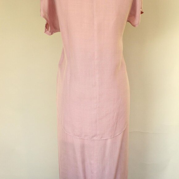 Vintage 1980s Skirt and Blouse Set, Campus Casuals Pink Separates, Two Piece - Picture 9 of 10